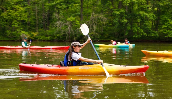 Kayaking